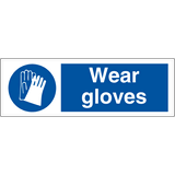 Wear gloves