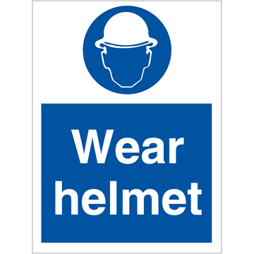 Wear helmet