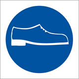 Wear non-skid footwear