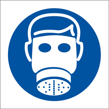 Wear respirator